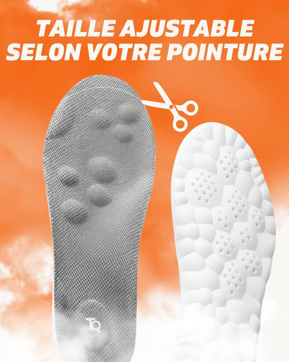 CLOUD™ - La semelle orthopédique au confort nuageux