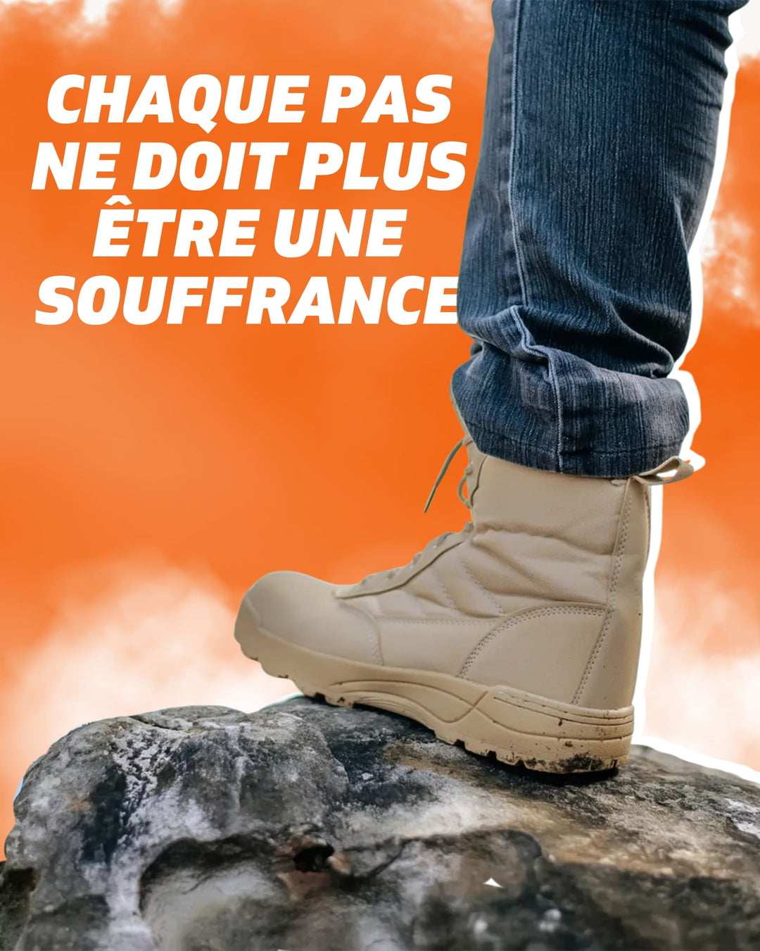 CLOUD™ - La semelle orthopédique au confort nuageux