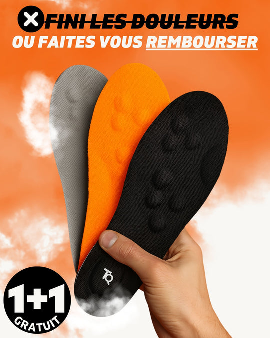 CLOUD™ - La semelle orthopédique au confort nuageux