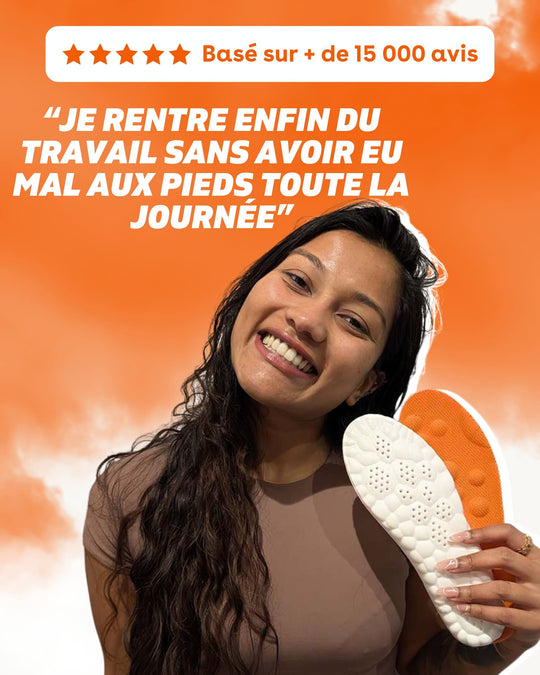CLOUD™ - La semelle orthopédique au confort nuageux