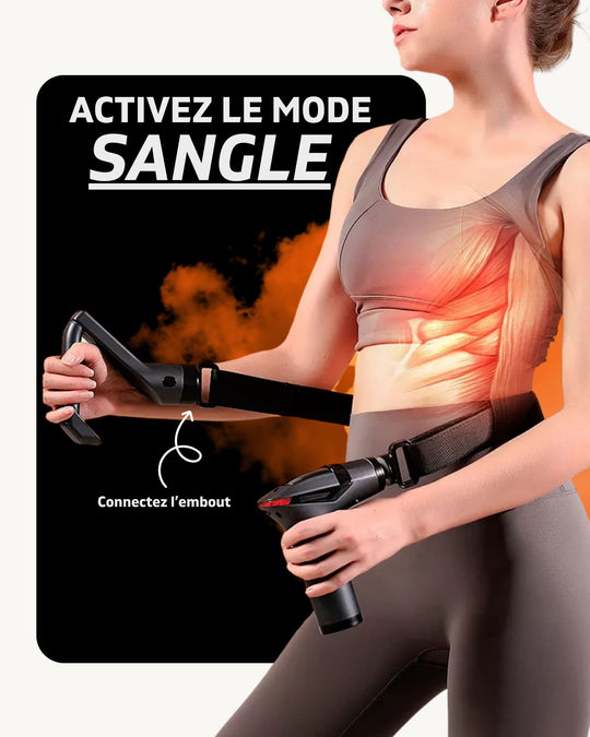 FLEX™ - Le pistolet de massage détachable