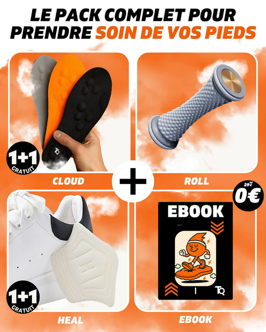 CLOUD™ - La semelle orthopédique au confort nuageux