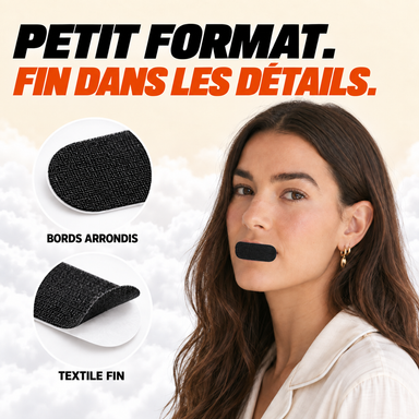 REST - Bandes buccales pour le sommeil