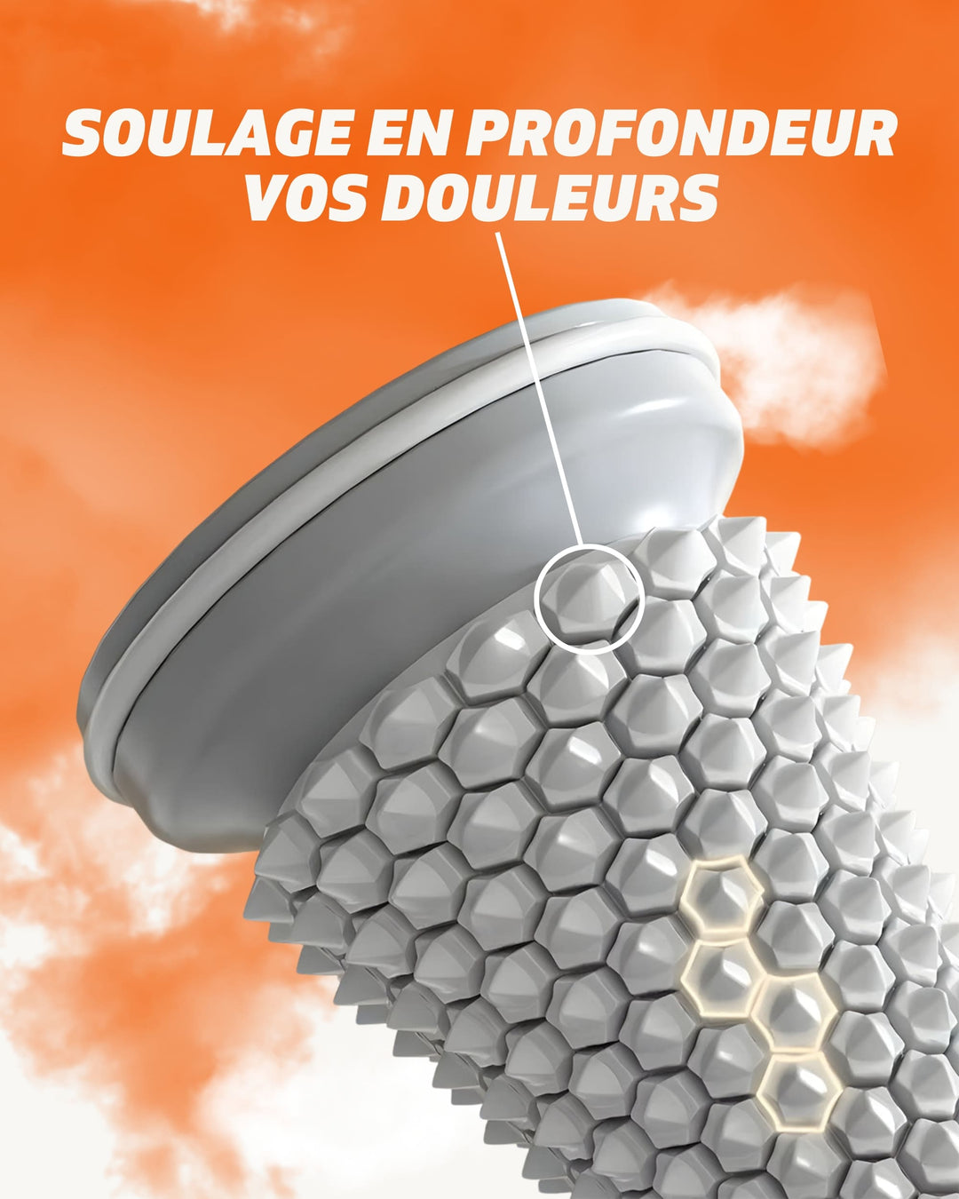 ROLL™ – Le rouleau de massage plantaire tout-en-un