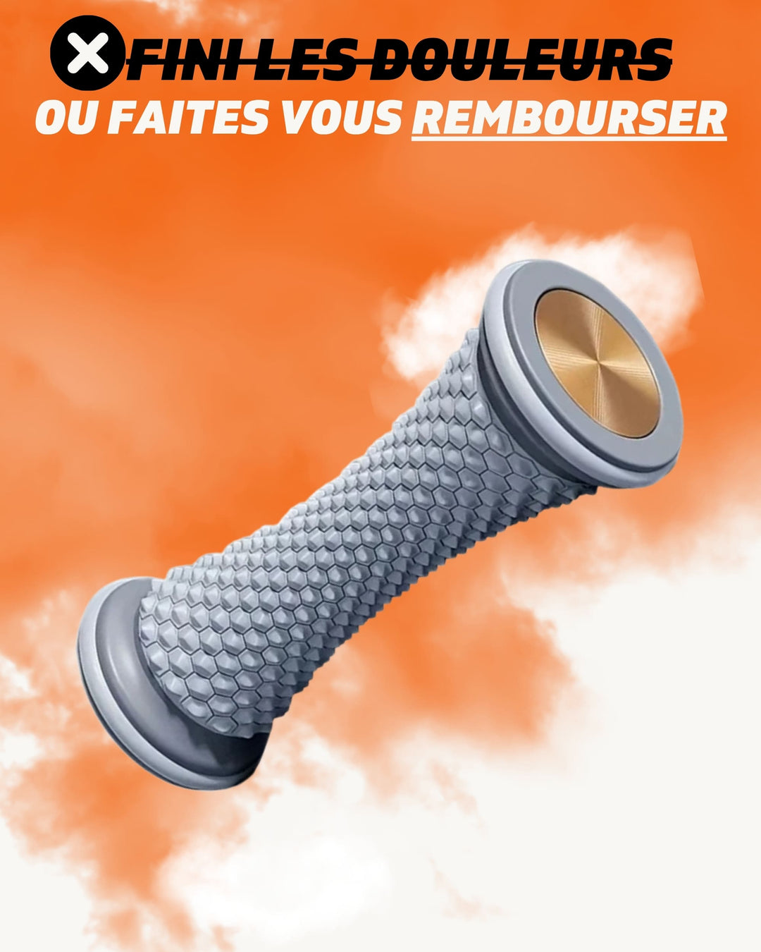 ROLL™ – Le rouleau de massage plantaire tout-en-un