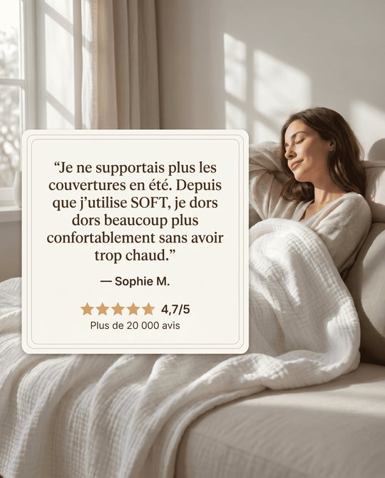 SOFT™ - Couverture d'Été ultra légère en mousseline