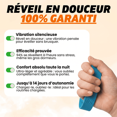 WAKE™ - Le réveil vibrant pour les adultes