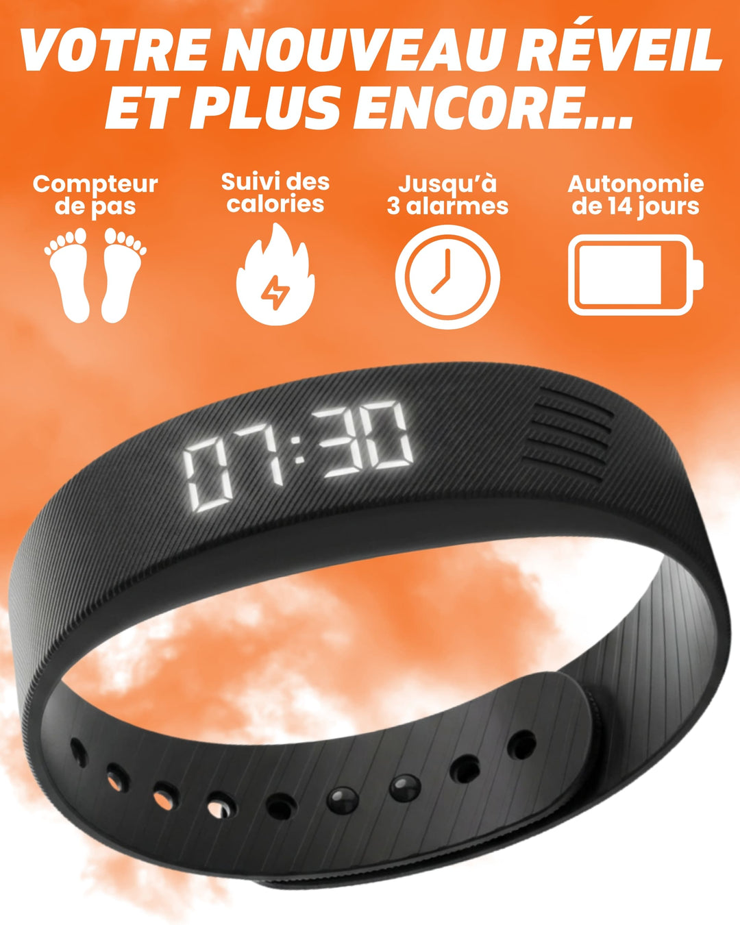 WAKE™ - Le réveil vibrant sans stress