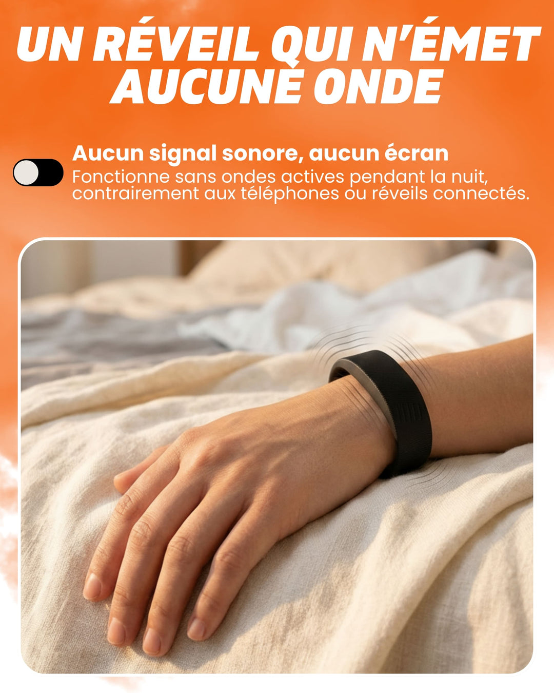 WAKE™ - Le réveil vibrant sans stress