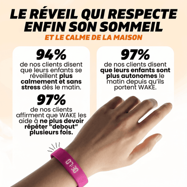 WAKE™ - Le réveil vibrant pour les enfants