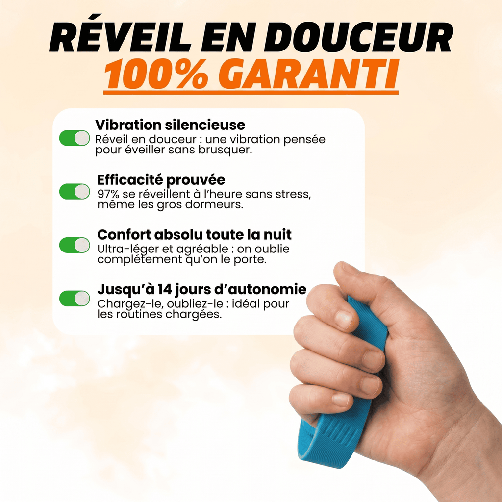 WAKE™ - Le réveil vibrant pour les enfants