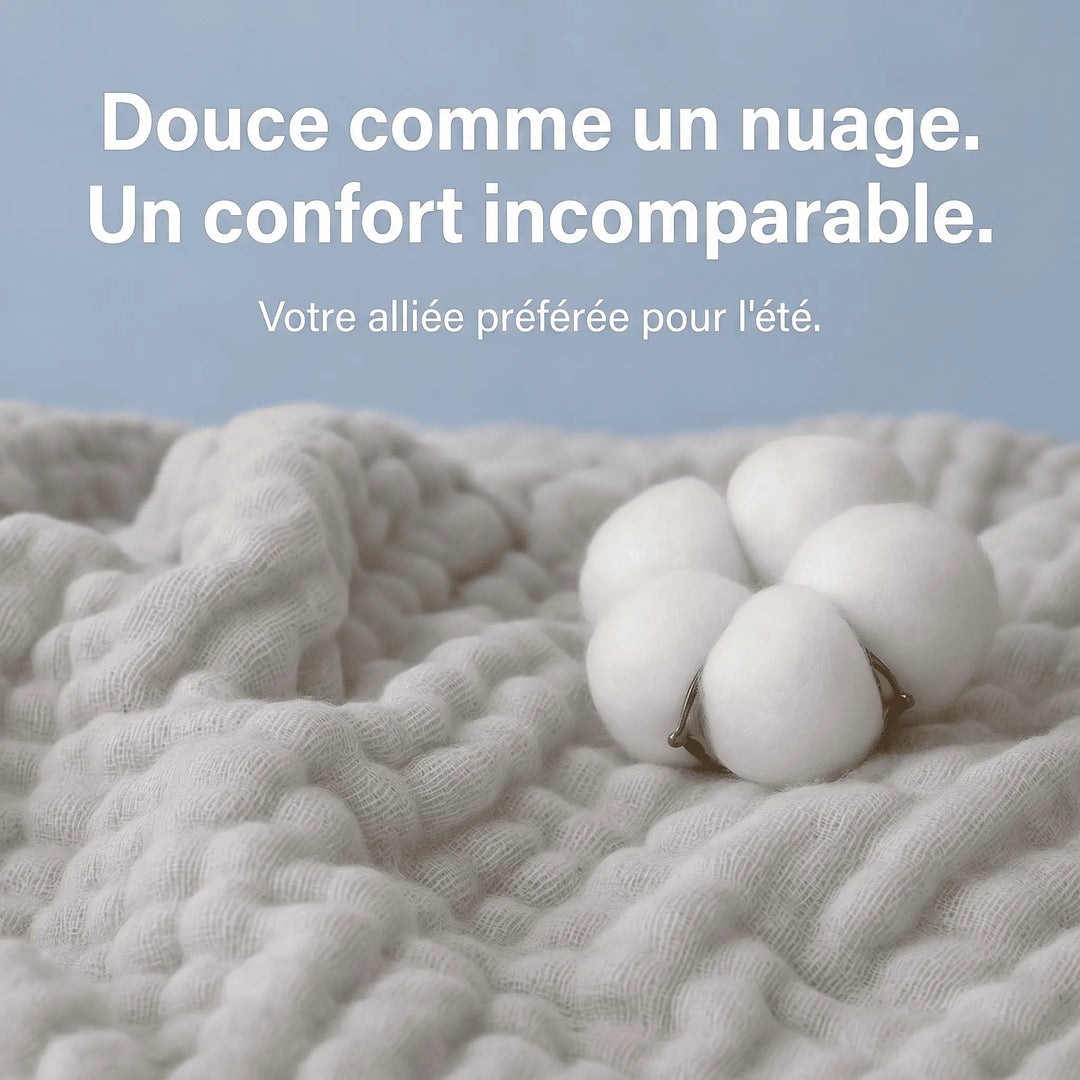 SOFT™ - Couverture d'Été ultra légère en mousseline