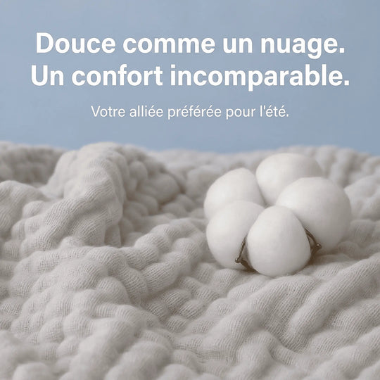 SOFT™ - Couverture d'Été ultra légère en mousseline