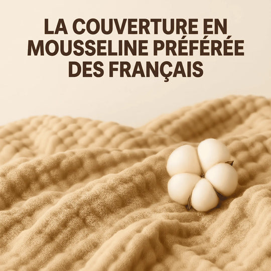 SOFT™ - Couverture d'Été ultra légère en mousseline